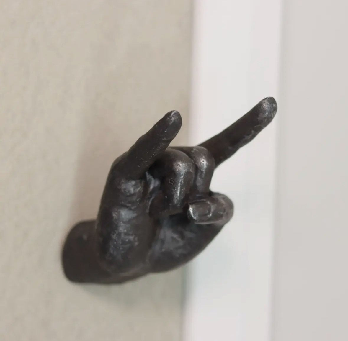 Bronze Effect Hand Hook