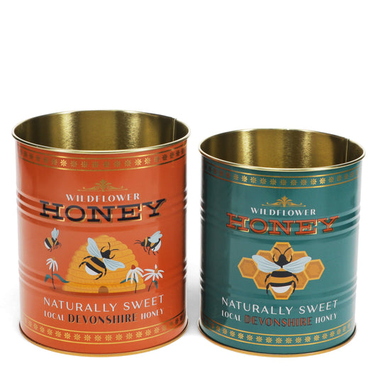 Honey Storage Tins - Set of 2