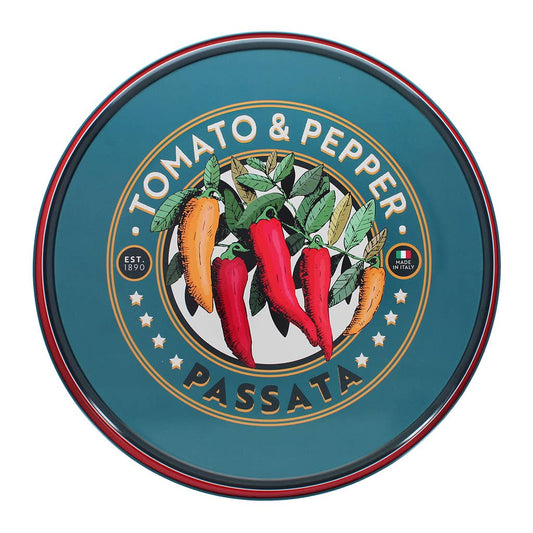 Round metal serving tray - Passata
