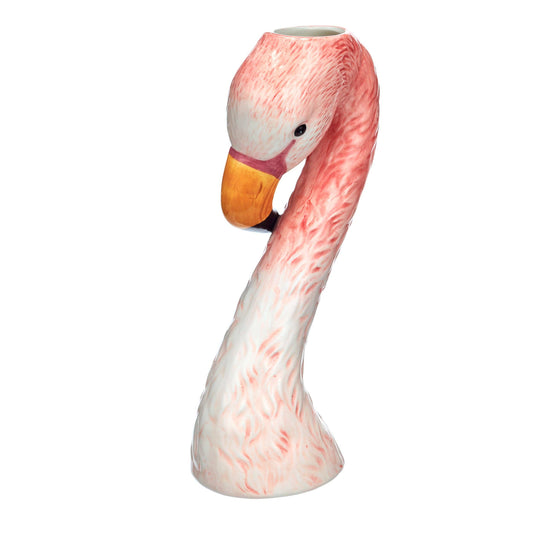 Flamingo Head Vase