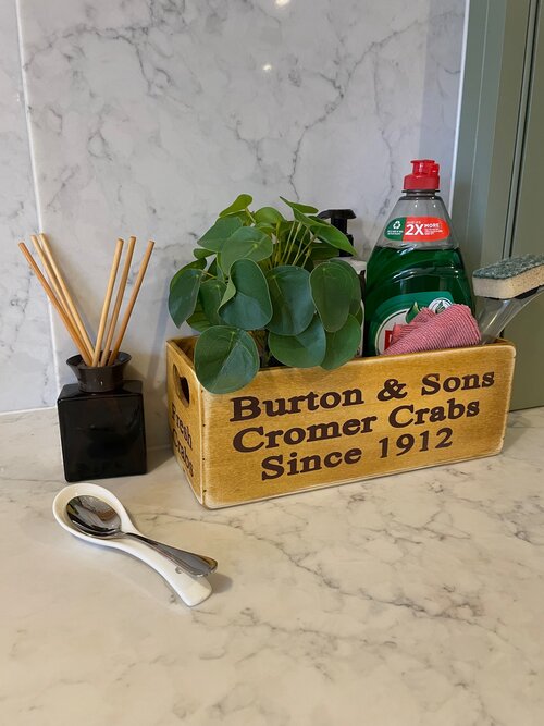 Wooden Box - Cromer Crab