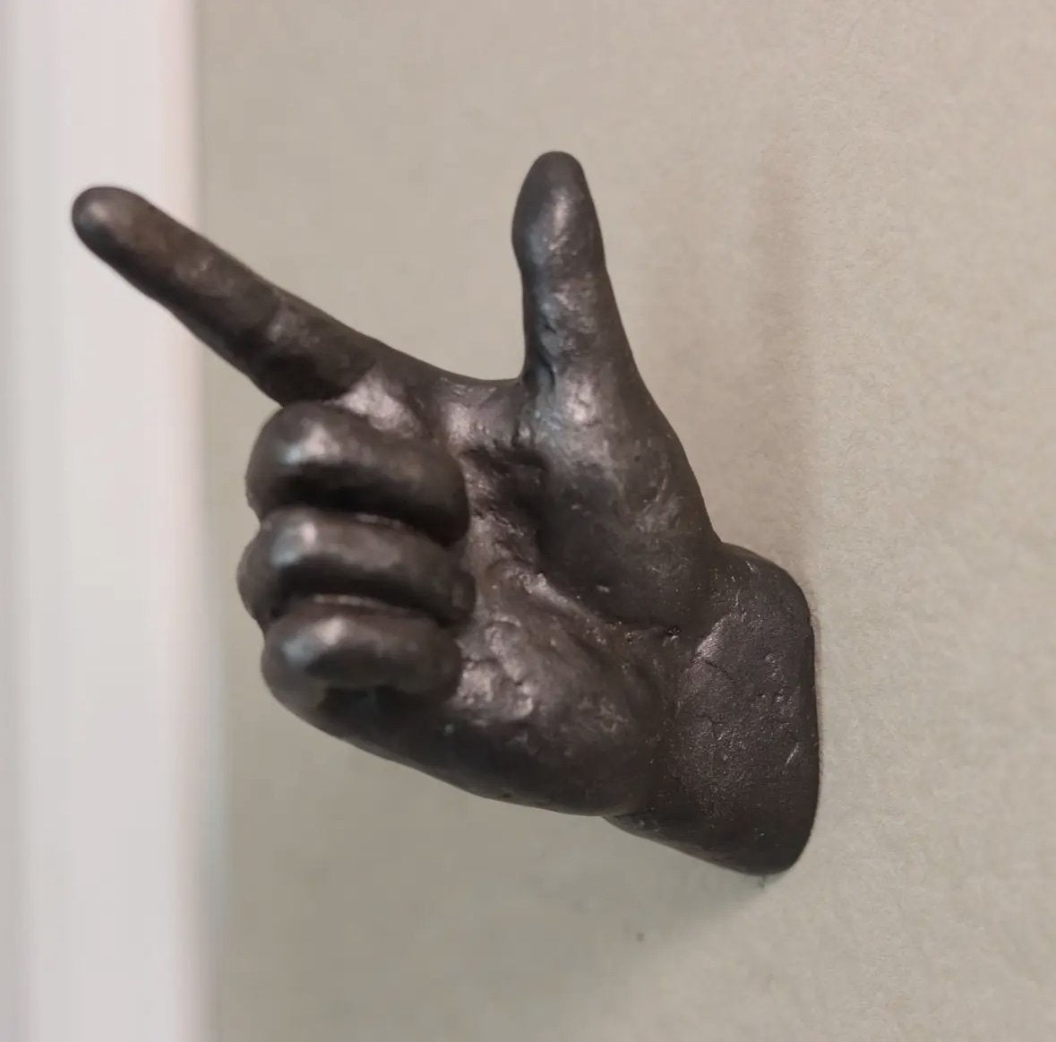 Bronze Effect Hand Hook