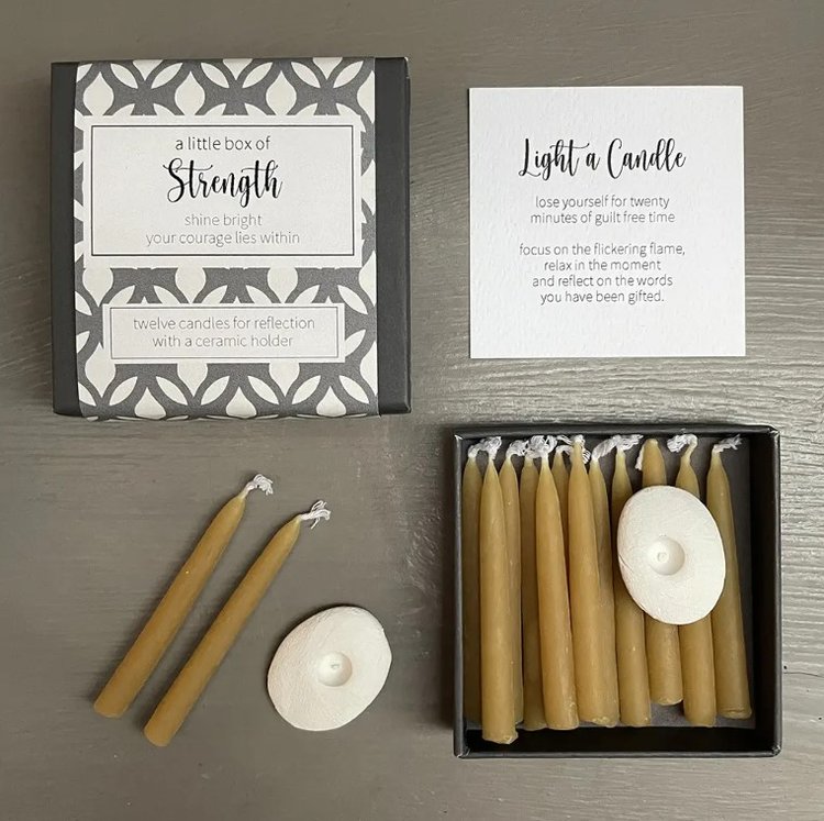 Candle Gift - A Little Box Of Strength