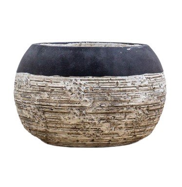 Rustic Bi-Colour Planter - 2 Sizes