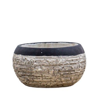 Rustic Bi-Colour Planter - 2 Sizes