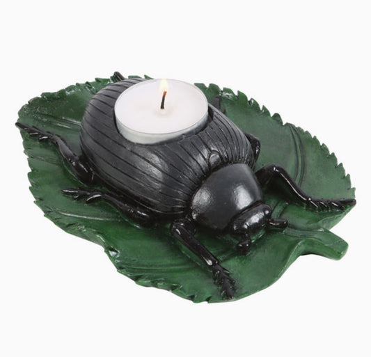 Beetle Tealight Candle Holder