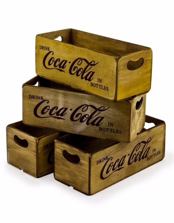 Wooden Box - Coca Cola