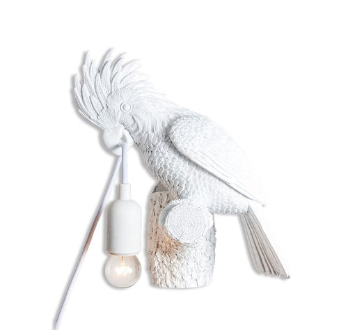 White Cockatoo Wall Lamp