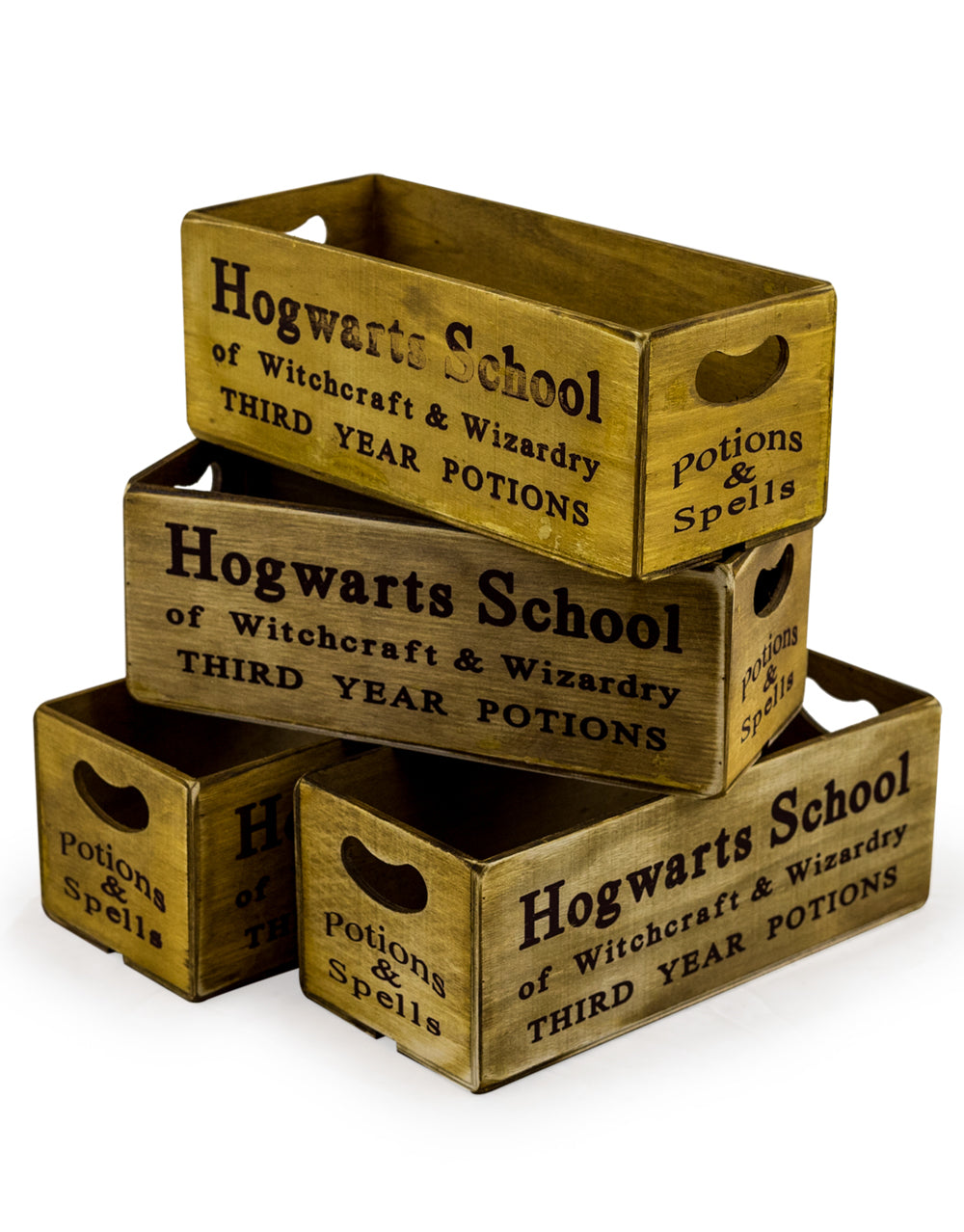 Wooden Box - Hogwarts School