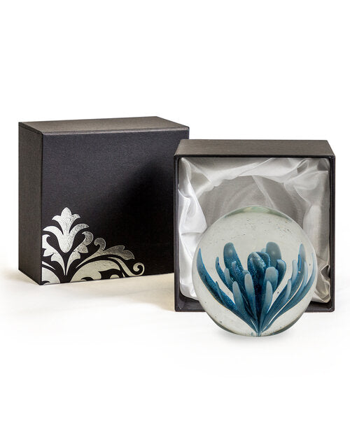 Blue and White Paperweight