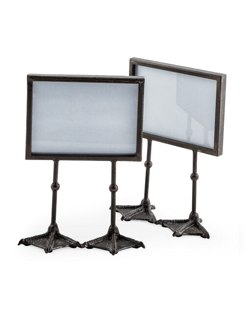 Duck Feet Landscape Photo Frame - Antiqued Black