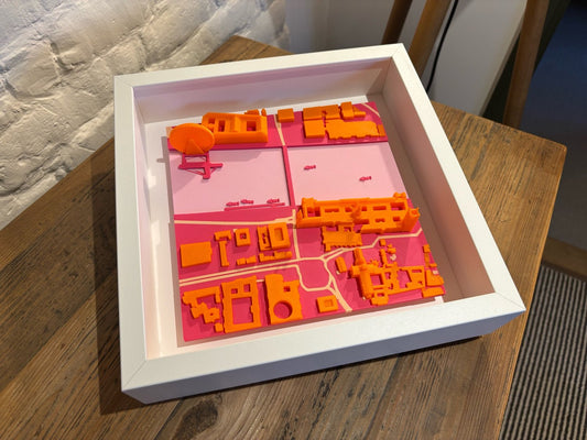 London Eye 3D Framed City