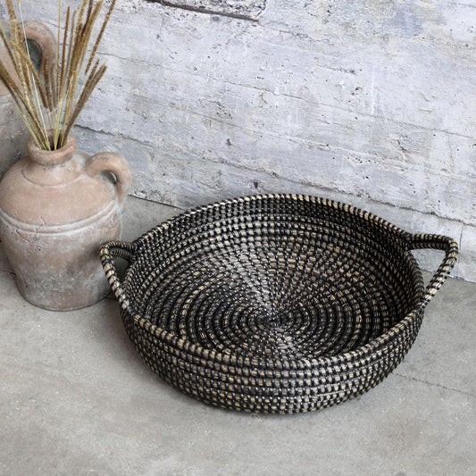 Large Woven Tray Basket