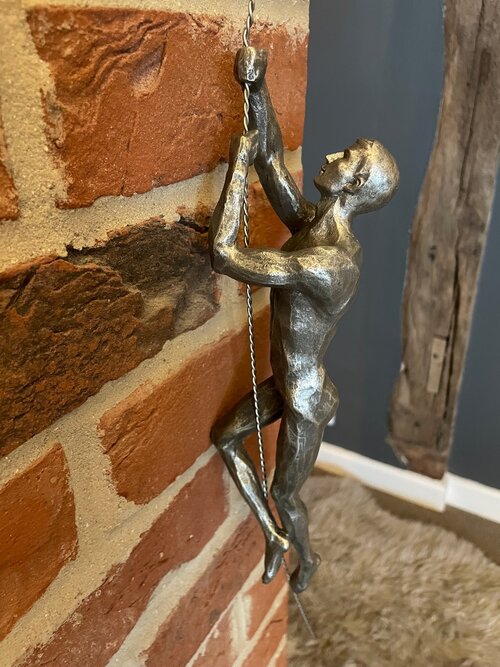 Antiqued Silver Extreme Sporting Men - Set of 3