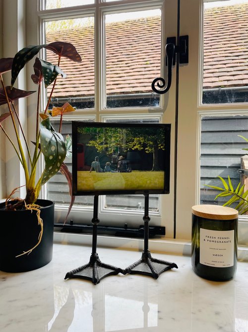Duck Feet Landscape Photo Frame - Antiqued Black