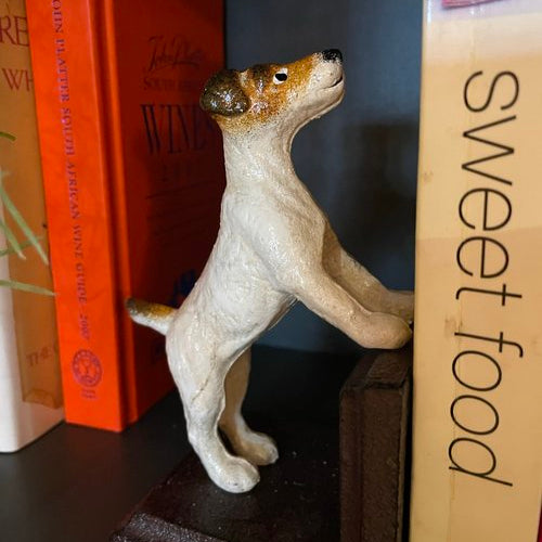 Bookends - Cast Iron Antiqued Terriers