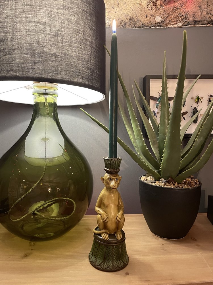 Monkey Candlestick Holder