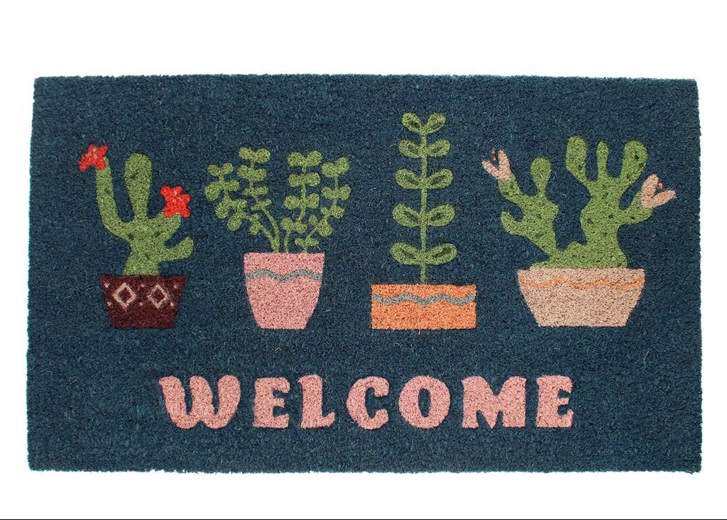 Doormat - Welcome Plants - 43cm x 73cm