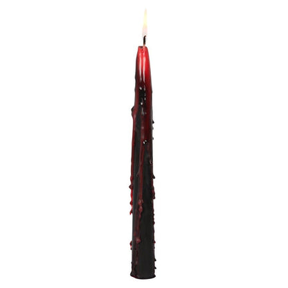 Gothic Vampire Tears Taper Candles - Set of 4