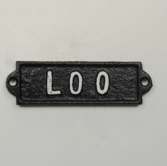 Loo Door Sign