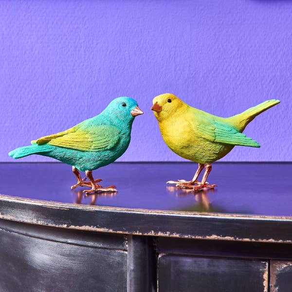 Kiki & Coco Decorative Birds – Set of 2