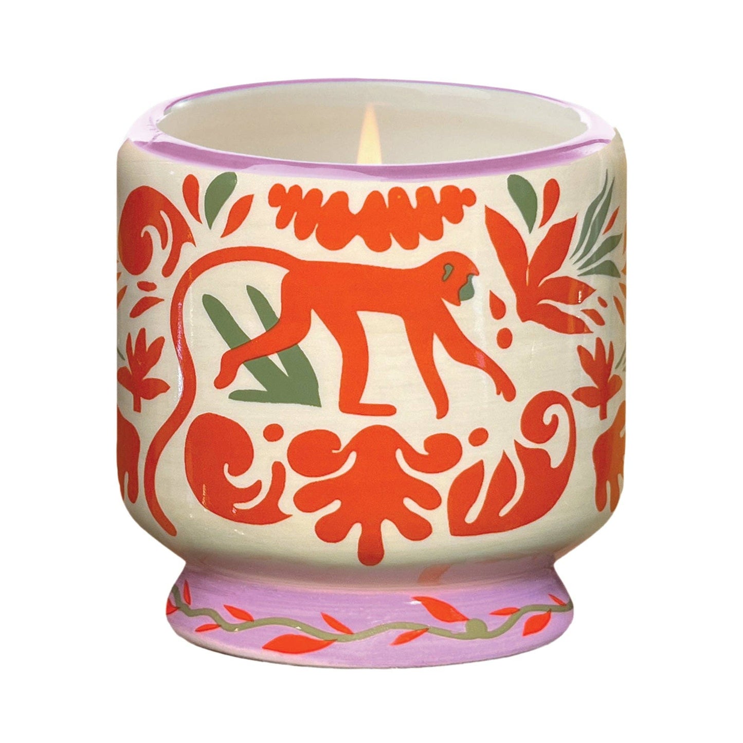 Paddywax A Dopo 8 oz./226g Jungle Ceramic Candle - Coconut & Amber