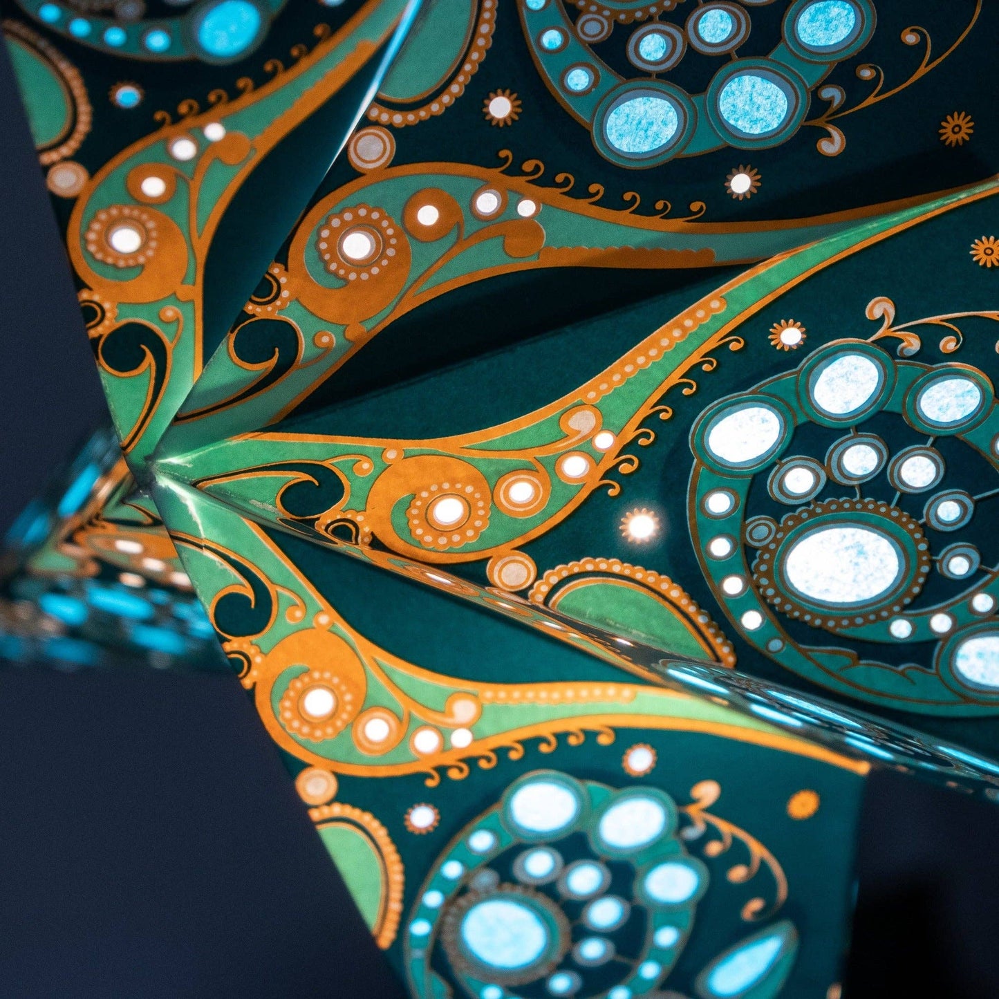Paper Star Light - Phoenix Azure Blue