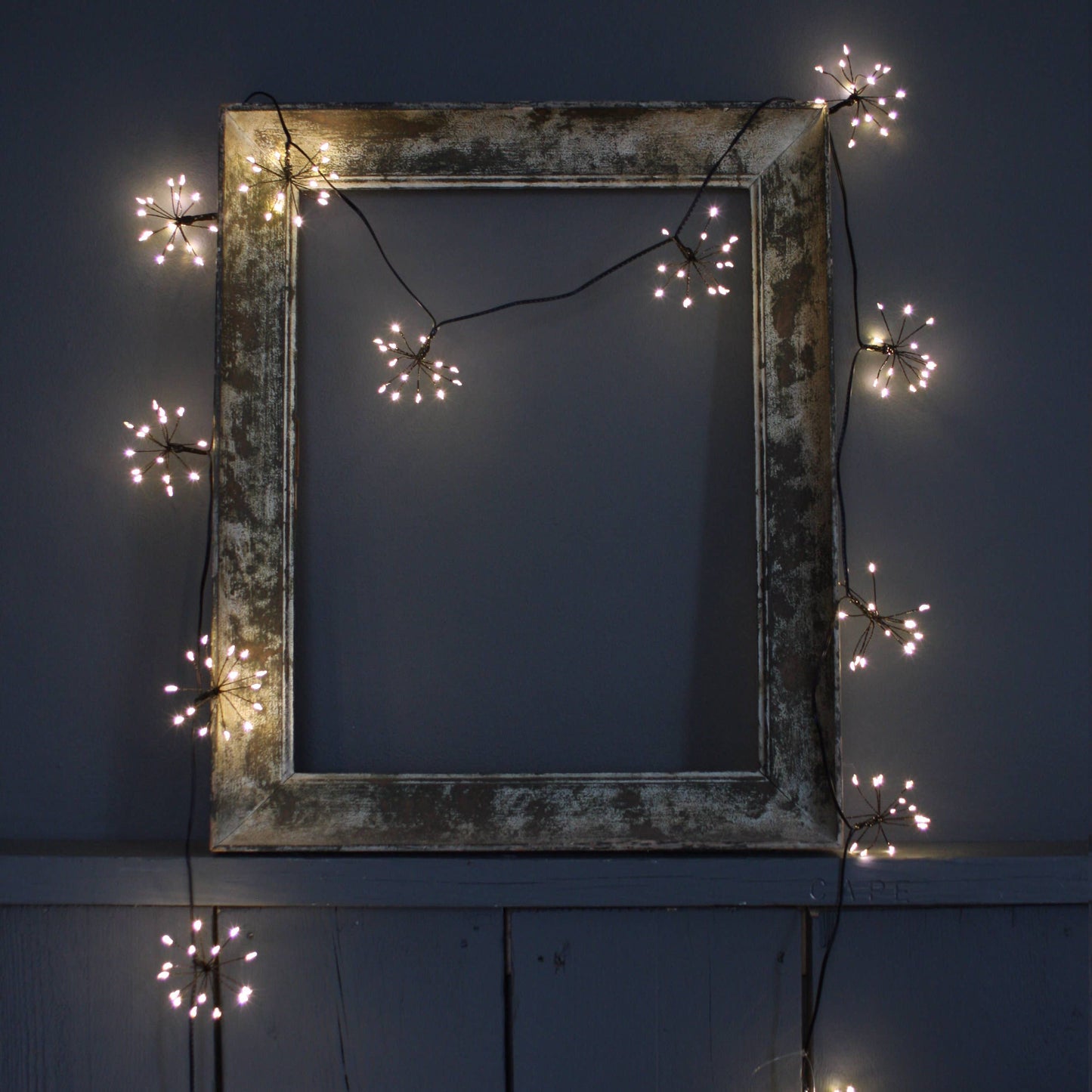 Silver Starburst Chain - Mains Operated