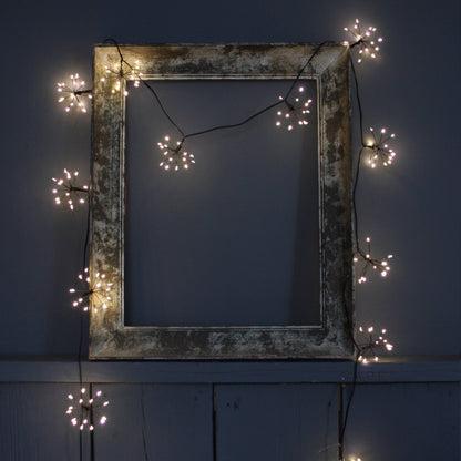 Silver Starburst Chain - Mains Operated