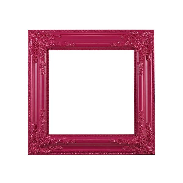 Pink Baroque Picture Frame – 42 x 42cm
