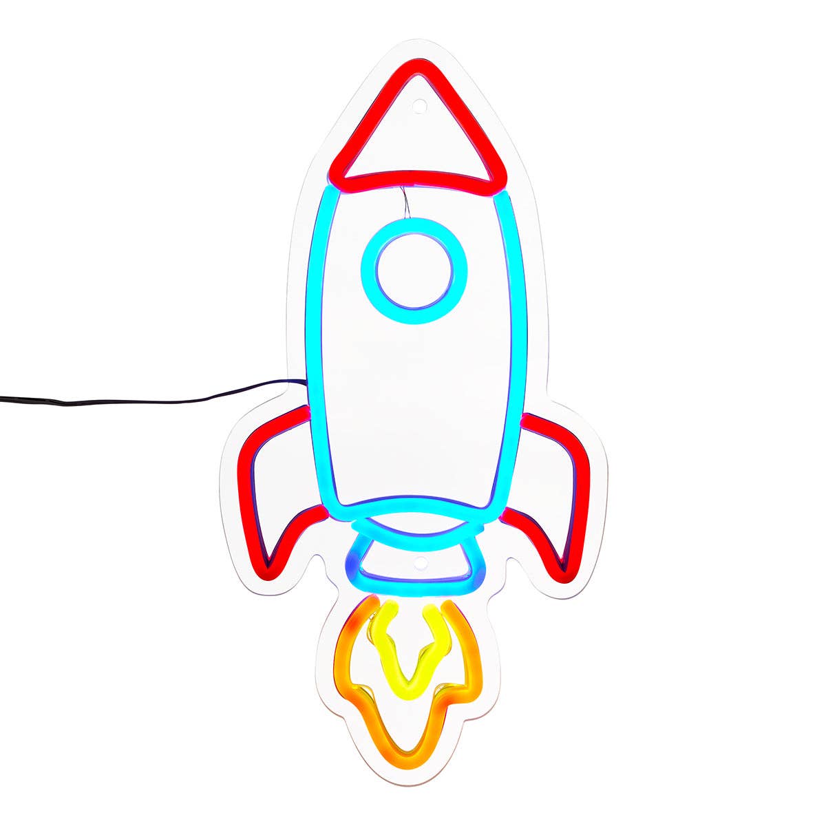 Rocket LED Neon Wall Sign