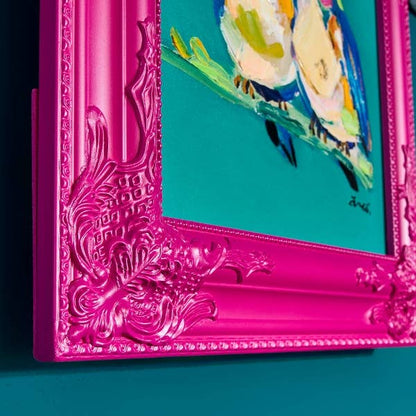 Pink Baroque Picture Frame – 42 x 42cm