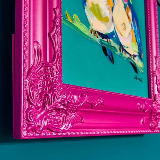 Pink Baroque Picture Frame – 42 x 42cm