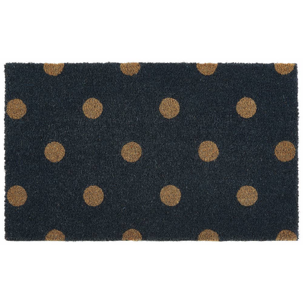 Door Mat - Blue Polka Dot 45cm x 75cm