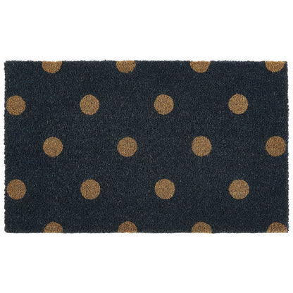 Door Mat - Blue Polka Dot 45cm x 75cm