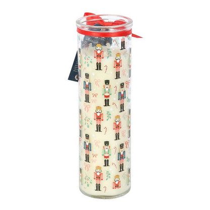 Nutcracker Festive Spice Christmas Tube Candle