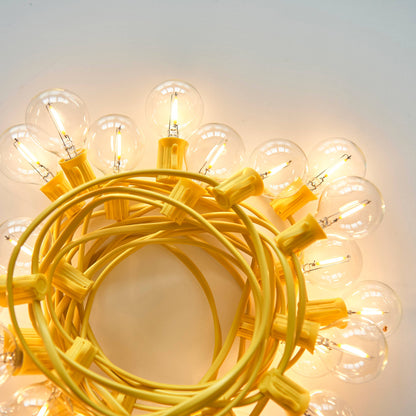 Sunshine Yellow Festoon Lights
