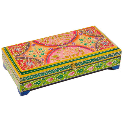Hand Painted Wooden Box