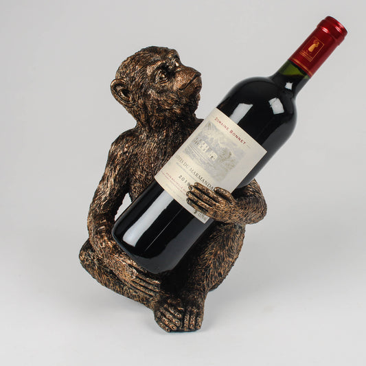 Monkey Bottle Holder - Bronze