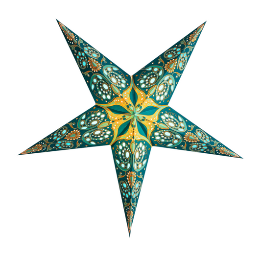 Paper Star Light - Phoenix Azure Blue