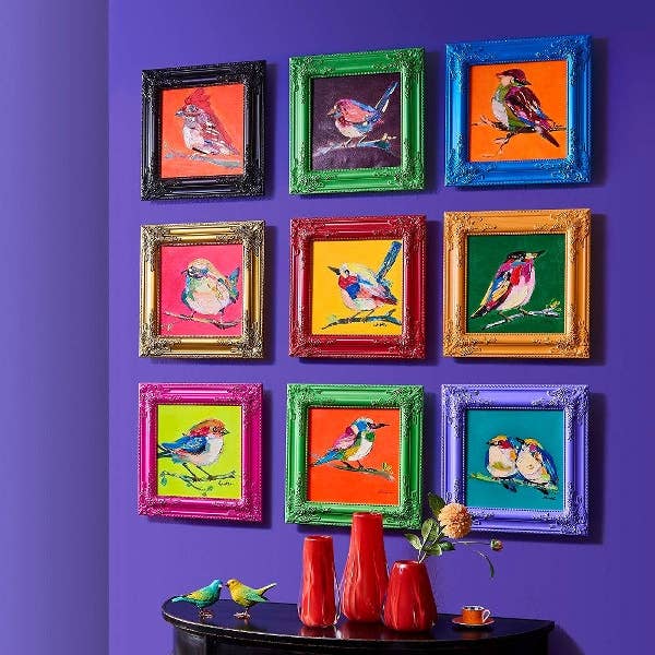 Green Baroque Picture Frame – 42 x 42cm