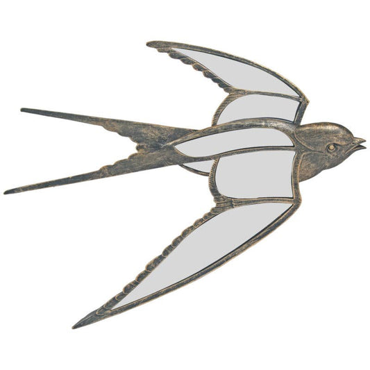 Swallow Mirrored Wall Art
