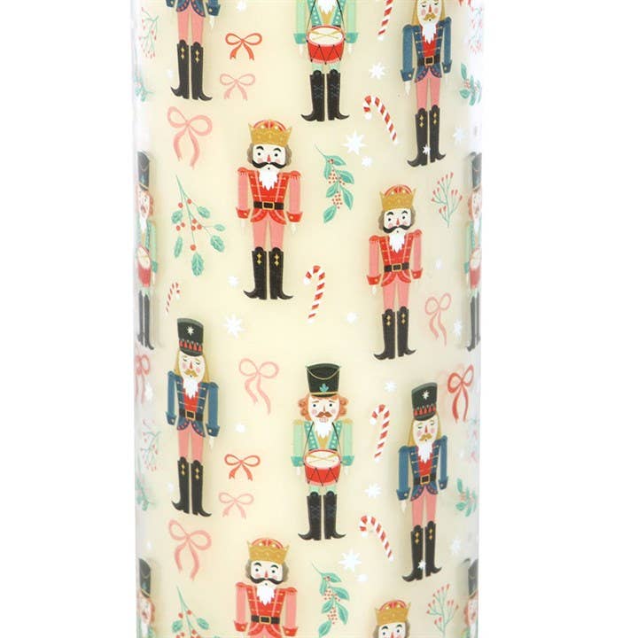 Nutcracker Festive Spice Christmas Tube Candle