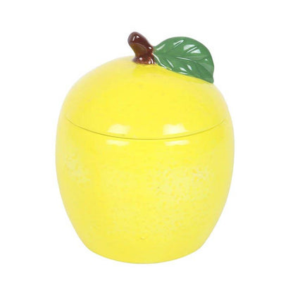 Lemon Shaped Candle Jar
