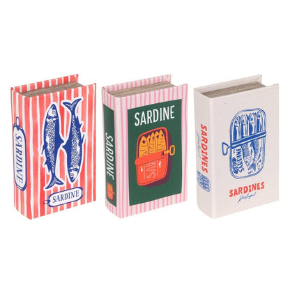 Sardine Book Boxes - 3 Styles To Choose From