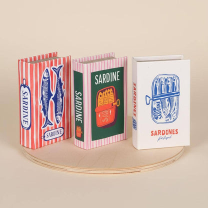 Sardine Book Boxes - 3 Styles To Choose From