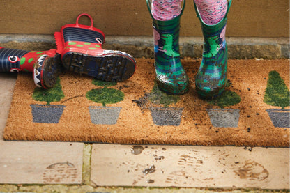 Door Mat - Topiary 45cm x 75cm