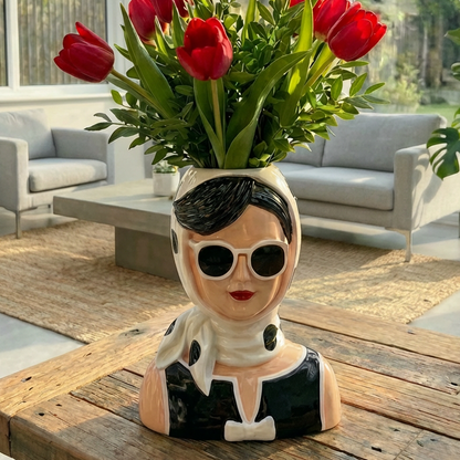 Audrey Resin Vase