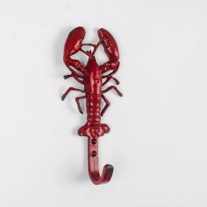 Antiqued Red Lobster Hook