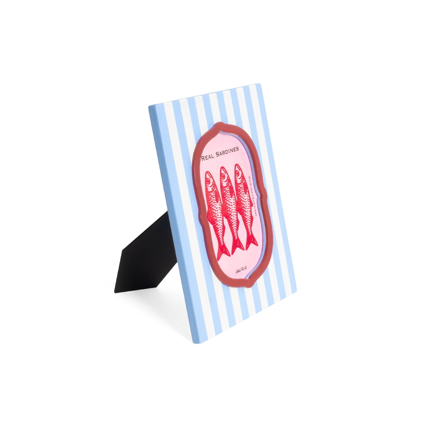 Photo Frame - Blue Striped